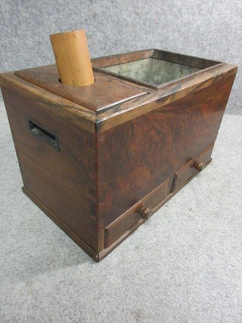 木製ケヤキ煙草盆 [B24604]