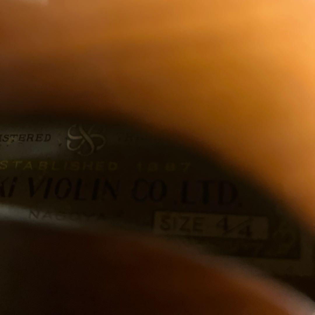 約60年前の鈴木バイオリン 4/4サイズ No.11
