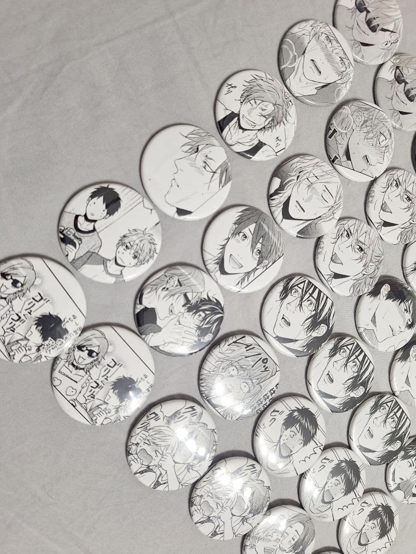 ヤリチン☆ビッチ部 缶バッジ＆カード まとめ売り おげれつたなか 個展 レア