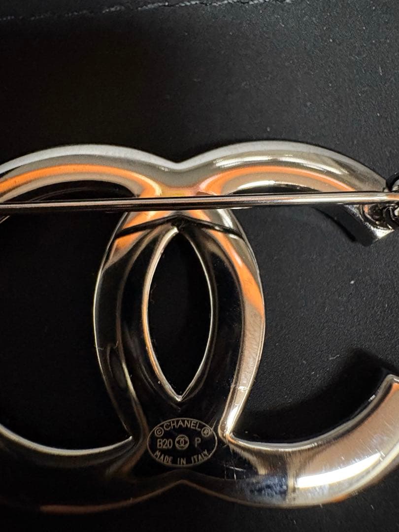 CHANEL CCロゴブローチ