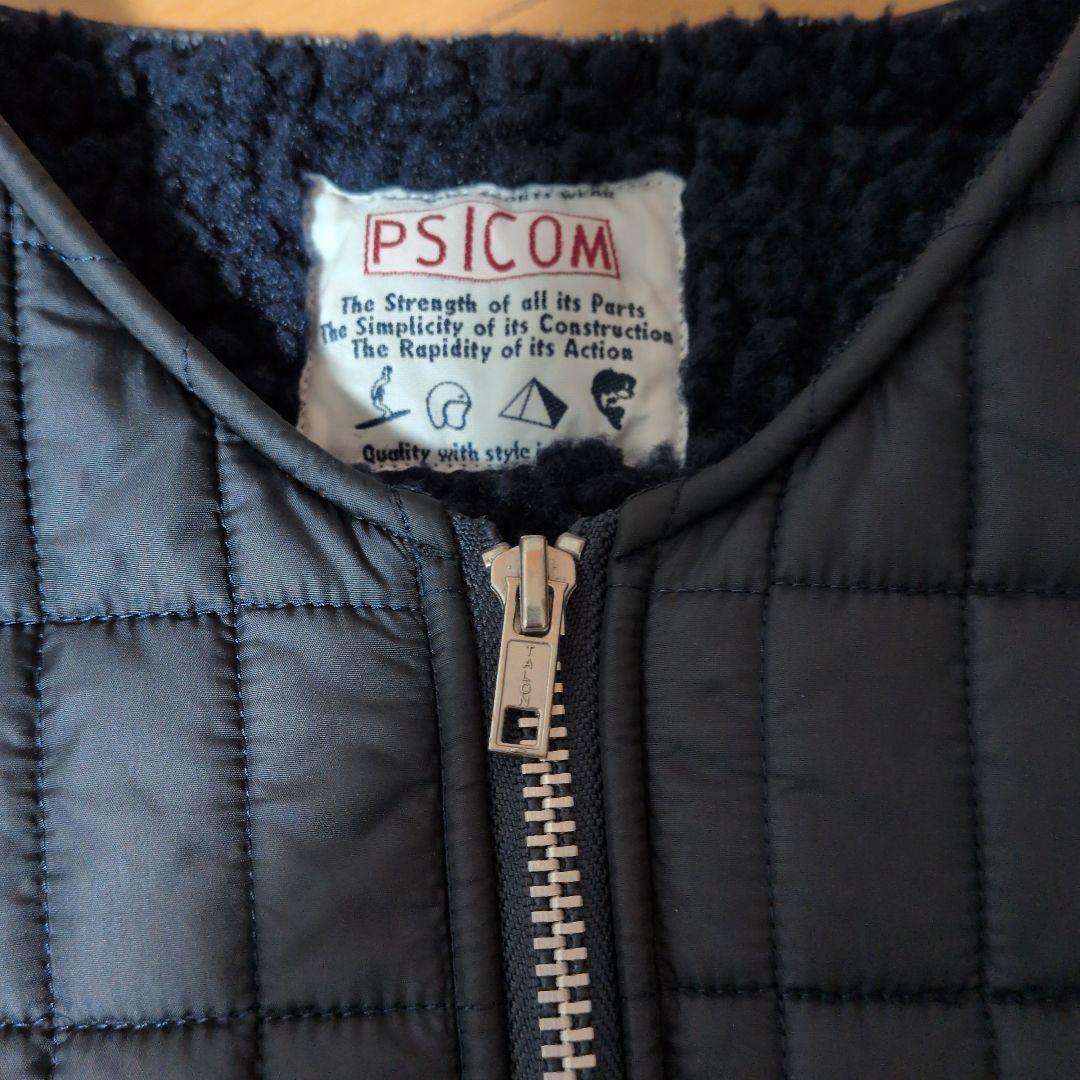 psicom サイコム　Mベスト　ネイビー　美品
