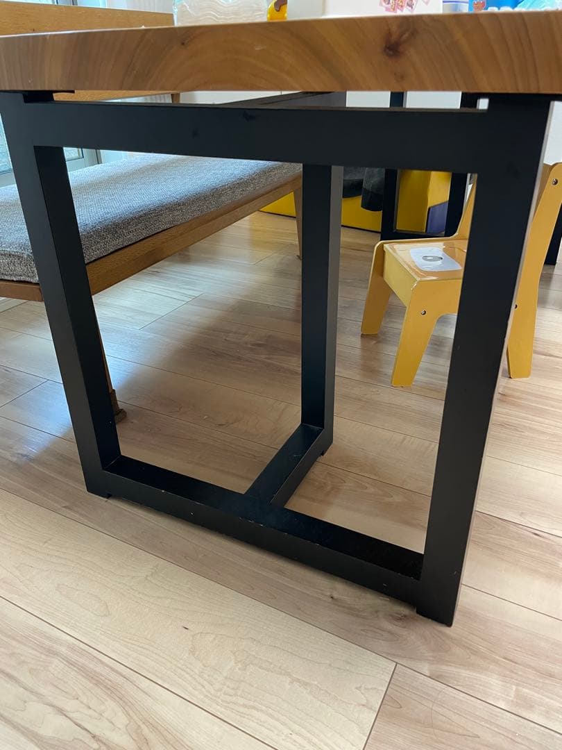 1枚板用テーブル脚 2個1セット T型　日本製