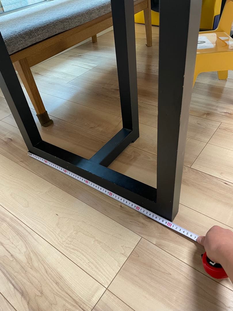 1枚板用テーブル脚 2個1セット T型　日本製