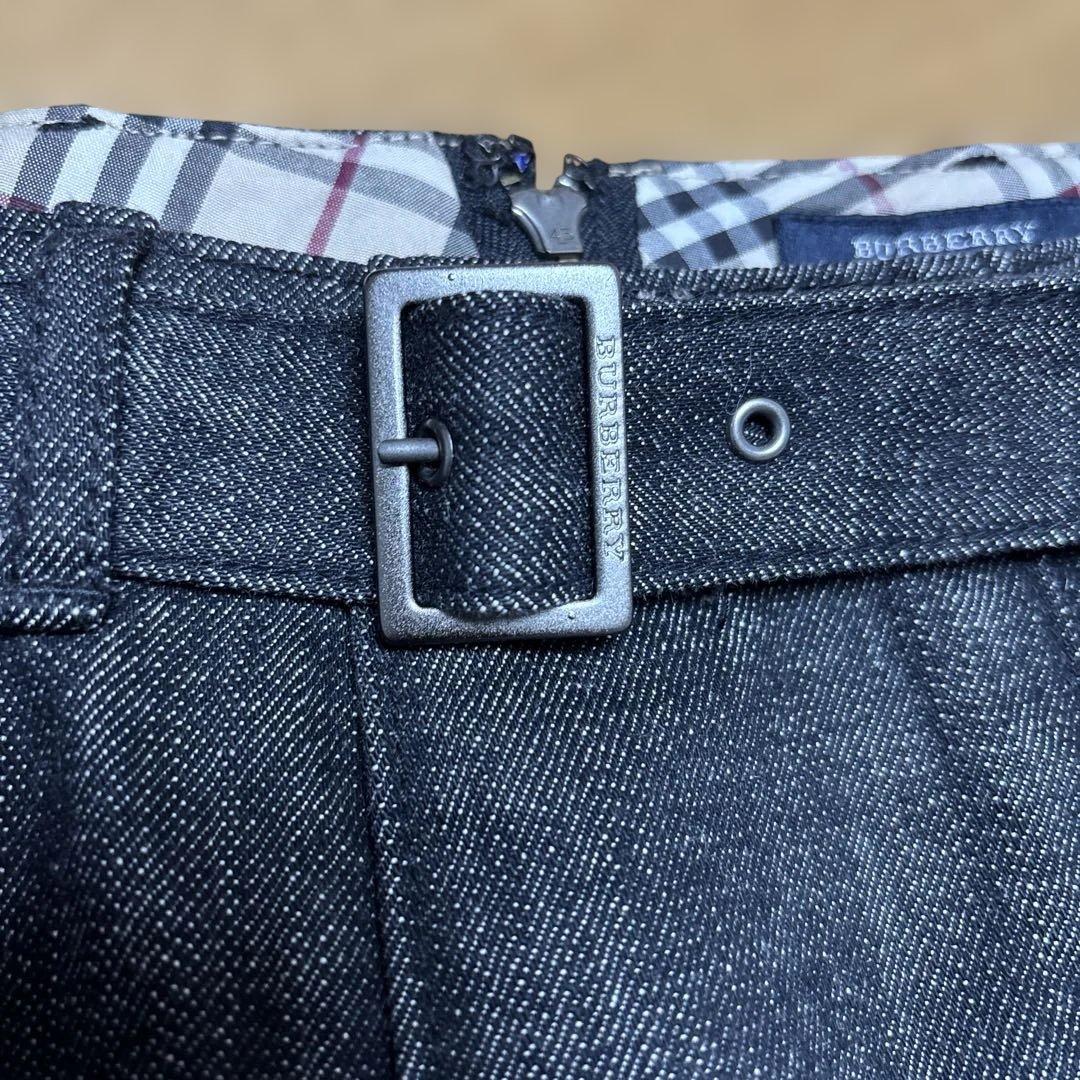 【美品】Burberry London バーバリーロンドン　デニムスカート