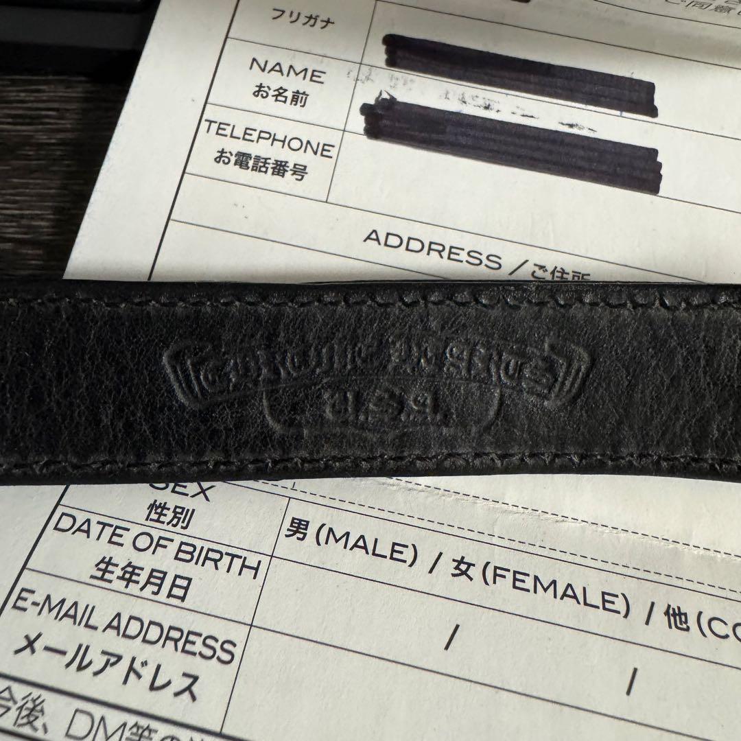 美品 CHROME HEARTS スターボール 3ボタン2スナップ