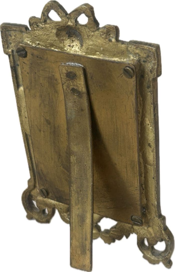 フランスアンティーク　ガーランド　ロココ　薔薇　フォトフレーム