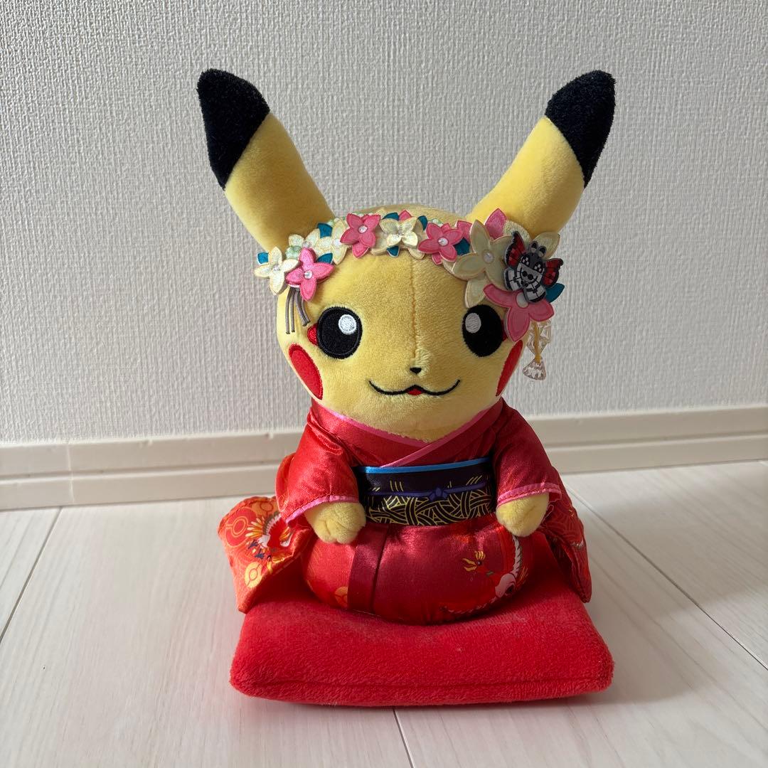 舞妓はんピカチュウ おすわりver. ポケモンセンターキョウトオープン記念商品