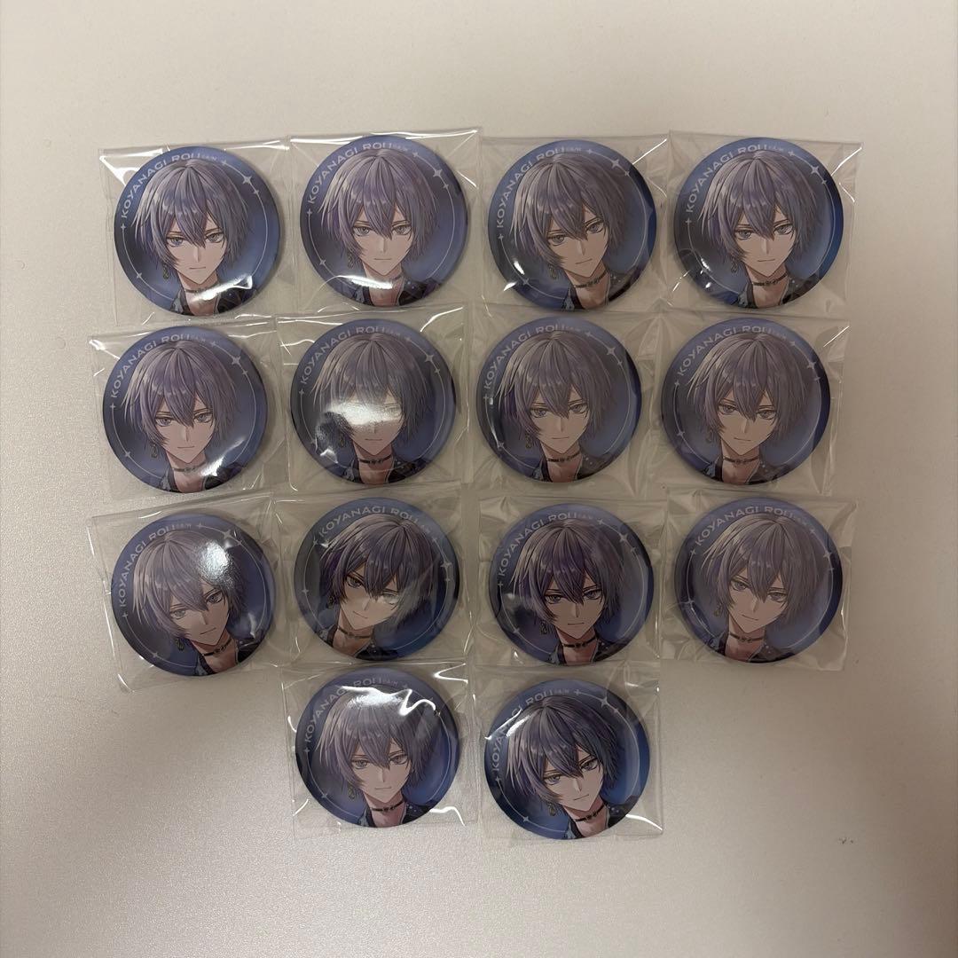 にじさんじ 小柳ロウ 缶バッジ 14点