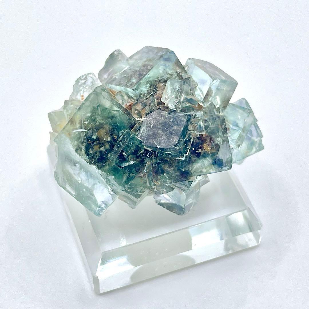 ナミビア オコルス鉱山　フローライト 鉱物標本