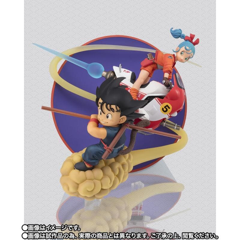 【新品】フィギュアーツZERO ドラゴンボール 孫悟空＆ブルマ フィギュア