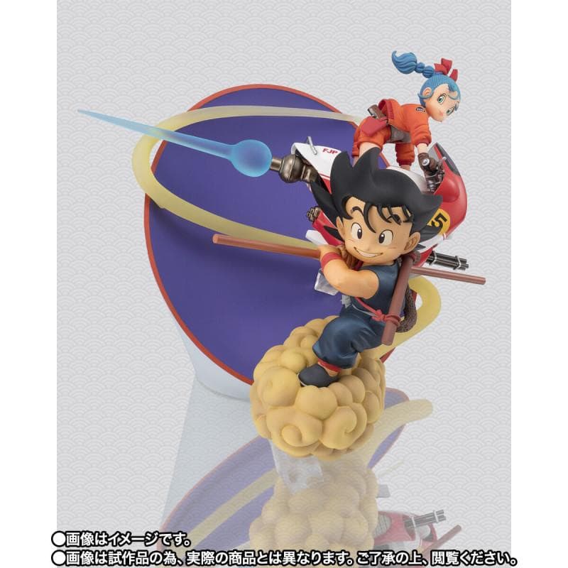 【新品】フィギュアーツZERO ドラゴンボール 孫悟空＆ブルマ フィギュア