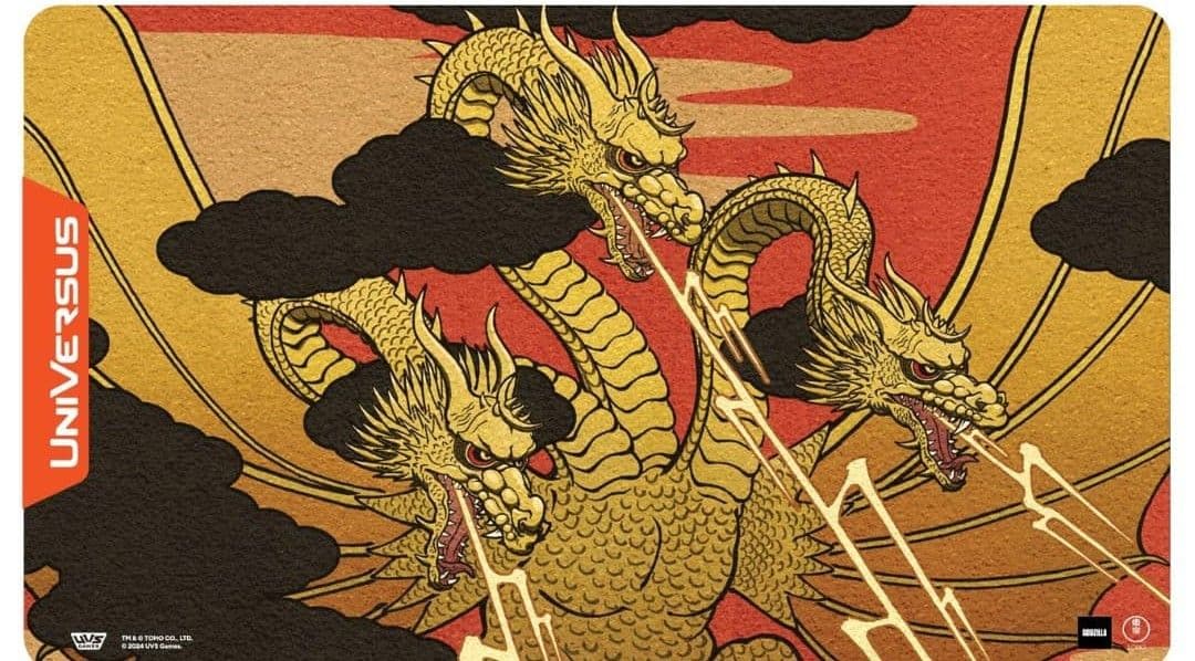 じ*。様 UniVersus キングギドラ プレイマット 未開封品 / 公式ライ