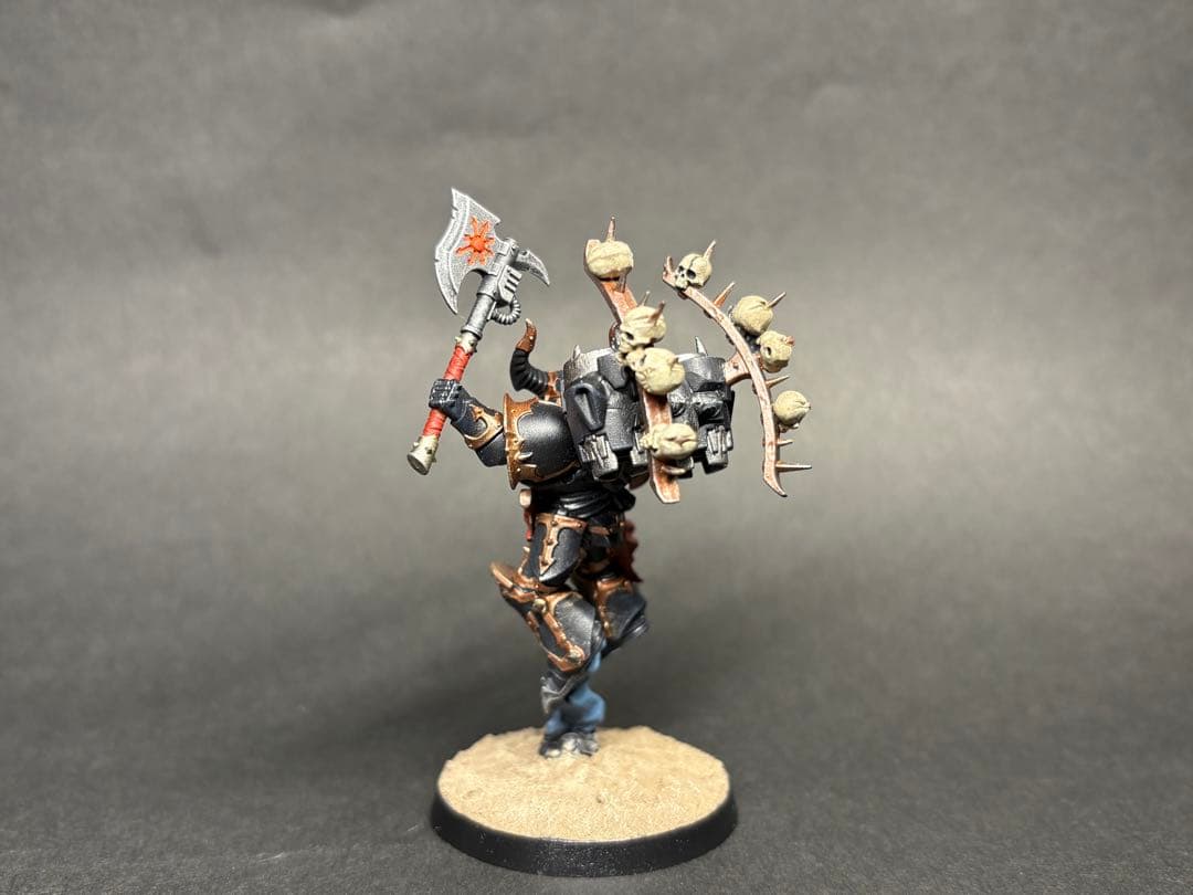 ウォーハンマー40K ケイオス・ロード ジャンプパック 塗装済み・完成品