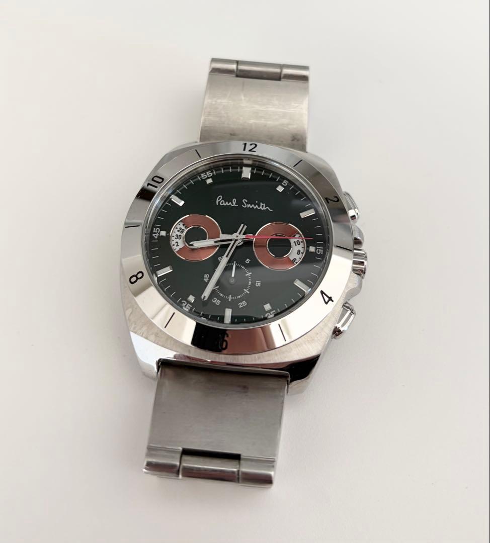 Paul Smith アナログクロノグラフ腕時計