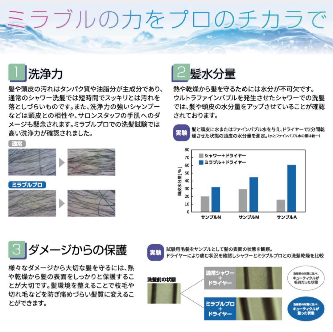 ミラブルプロ　アルファ　業務用　新品未使用