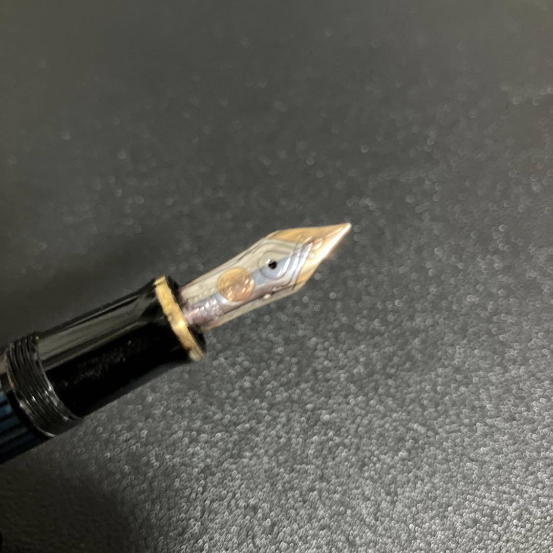 K*i様 万年筆 EF 極細字 スーベレーン ブルーストライプ M400 正規輸