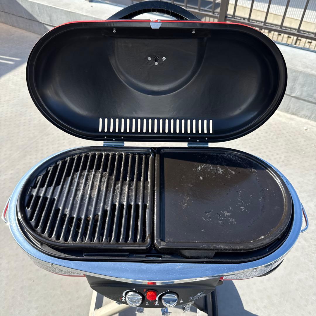 コールマン　ロードトップグリル　鉄板3枚