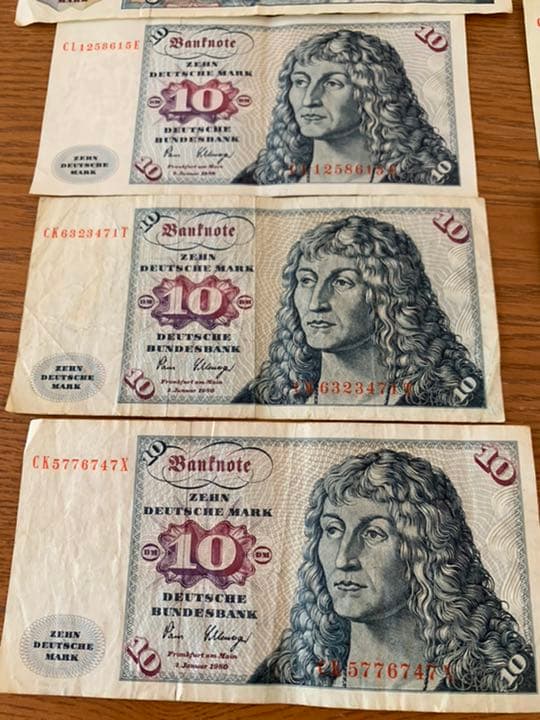 旧紙幣　ドイツ　310マルク紙幣