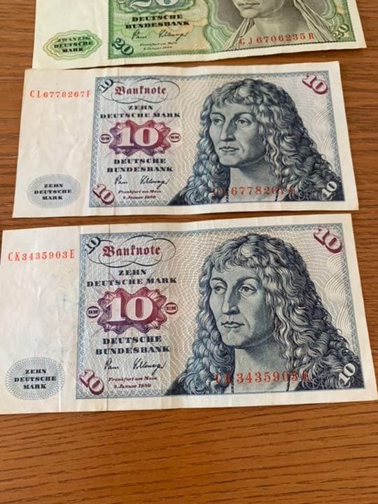 旧紙幣　ドイツ　310マルク紙幣