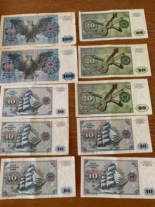 旧紙幣　ドイツ　310マルク紙幣