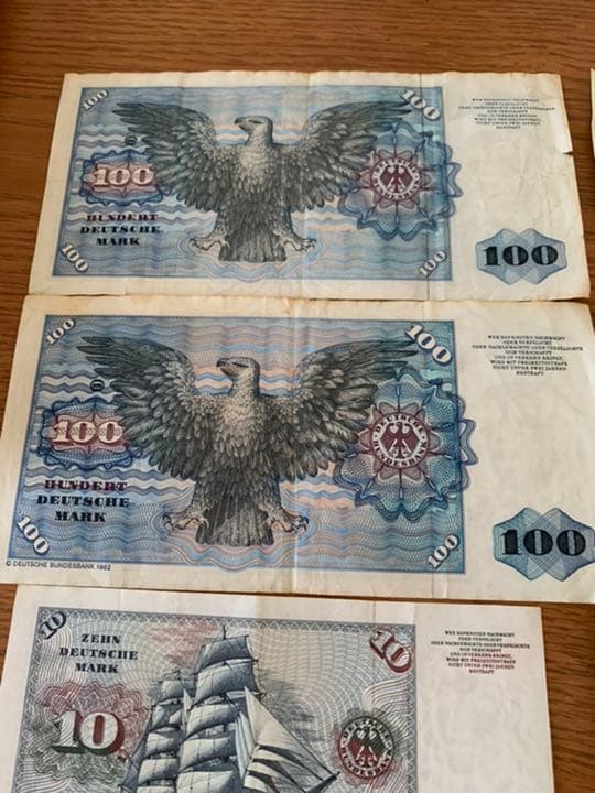 旧紙幣　ドイツ　310マルク紙幣