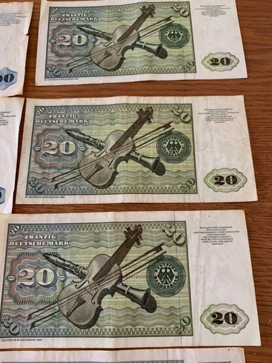 旧紙幣　ドイツ　310マルク紙幣