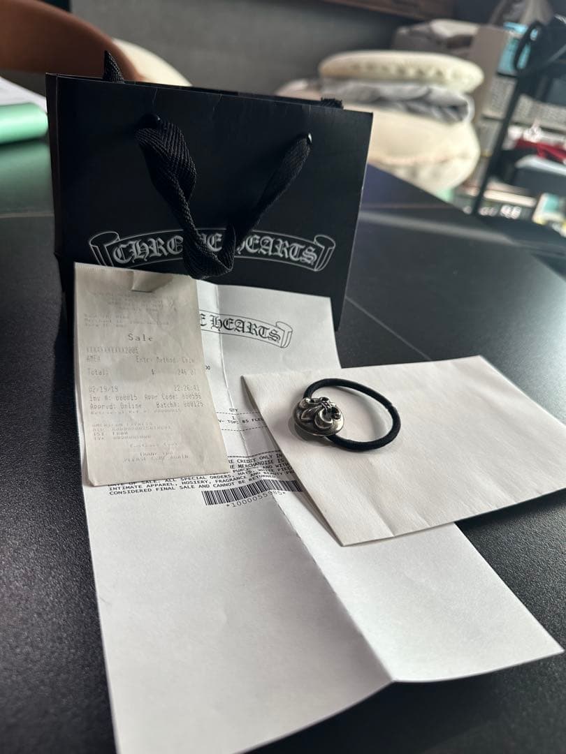 クロムハーツ　クロスボールヘアバンド