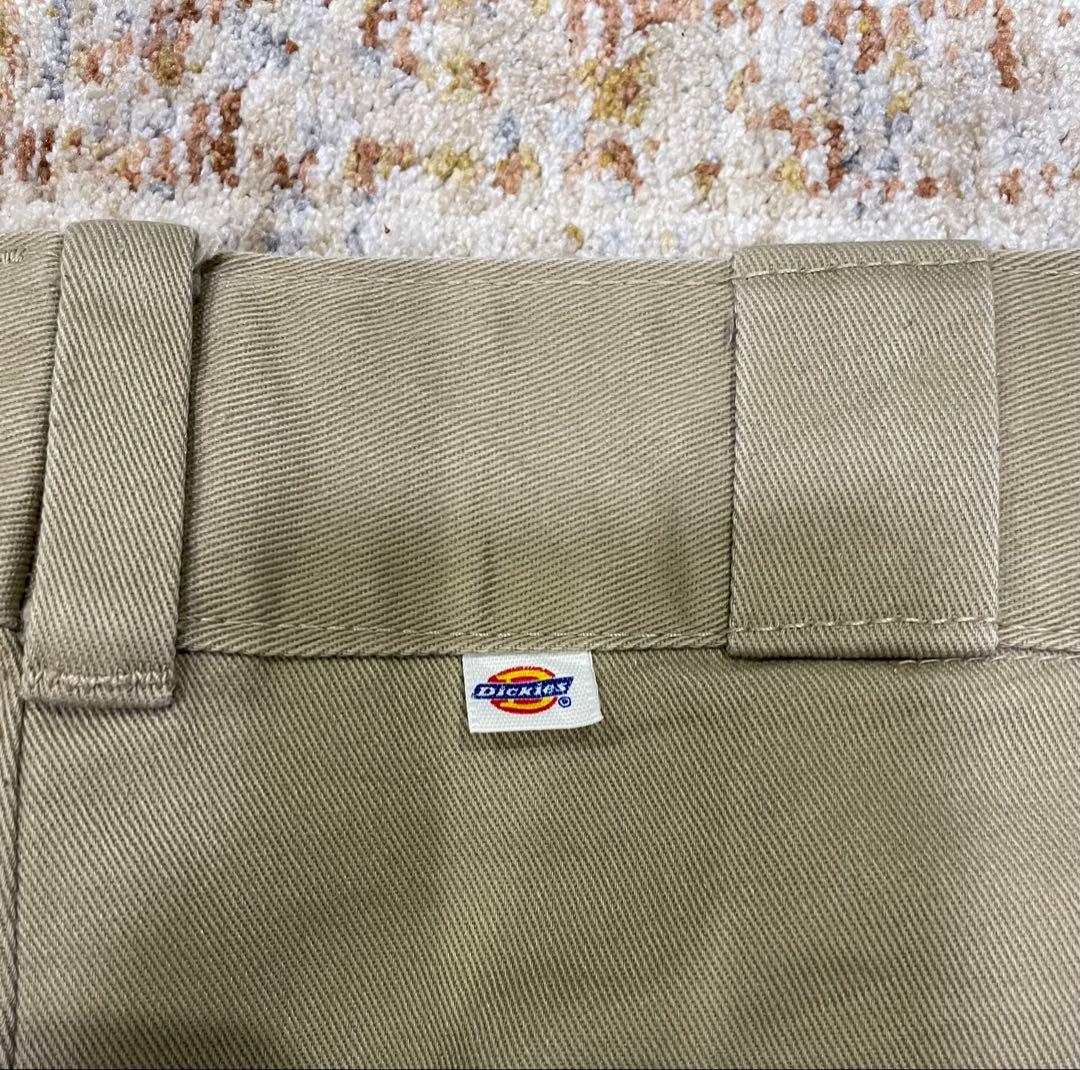 80s ディッキーズ 874 カーキ チビタグ USA製 ゴールデンサイズ