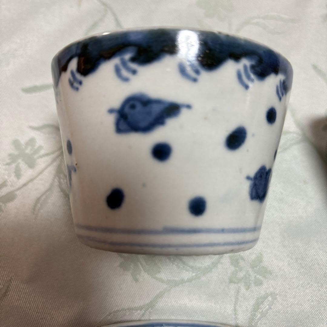 蕎麦猪口６個江戸、明治