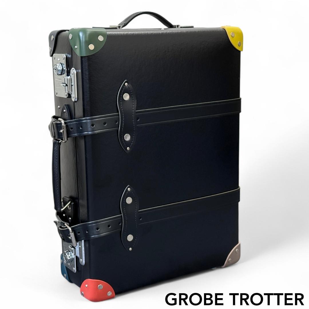 M5242 グローブトロッター ヴァルカンファイバー×レザー トラベルケース