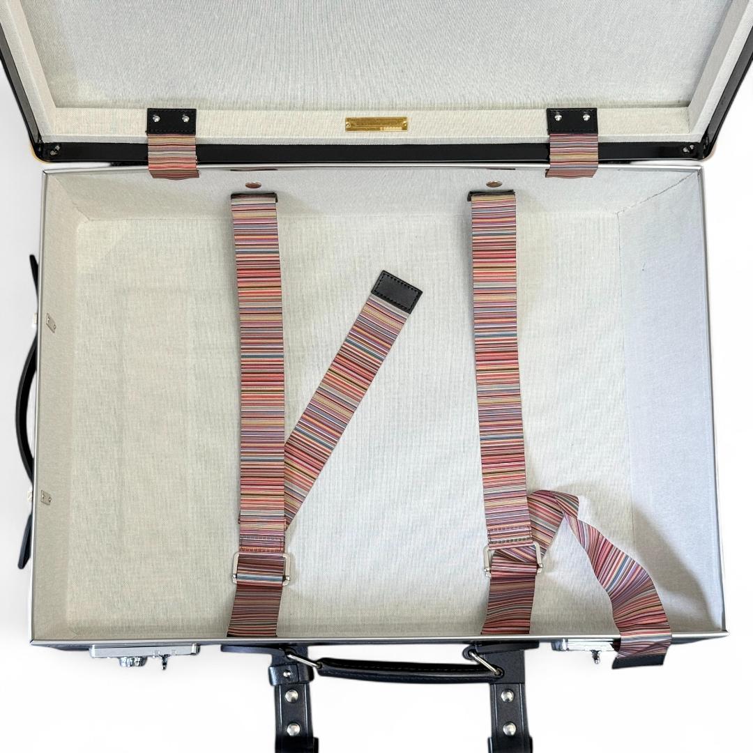 M5242 グローブトロッター ヴァルカンファイバー×レザー トラベルケース