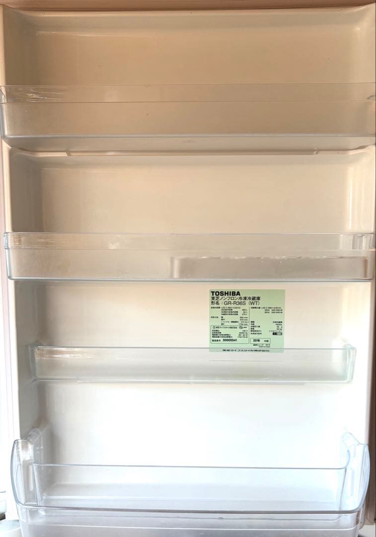 最終値下げ【送料込み】TOSHIBA 東芝 VEGETA GR-R36S(WT)