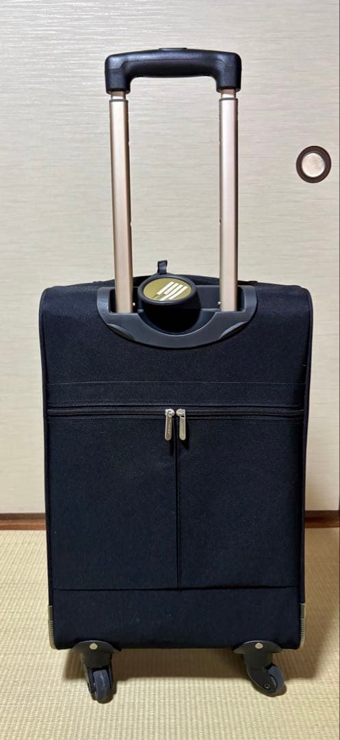 DELSY ブラック キャリーケース