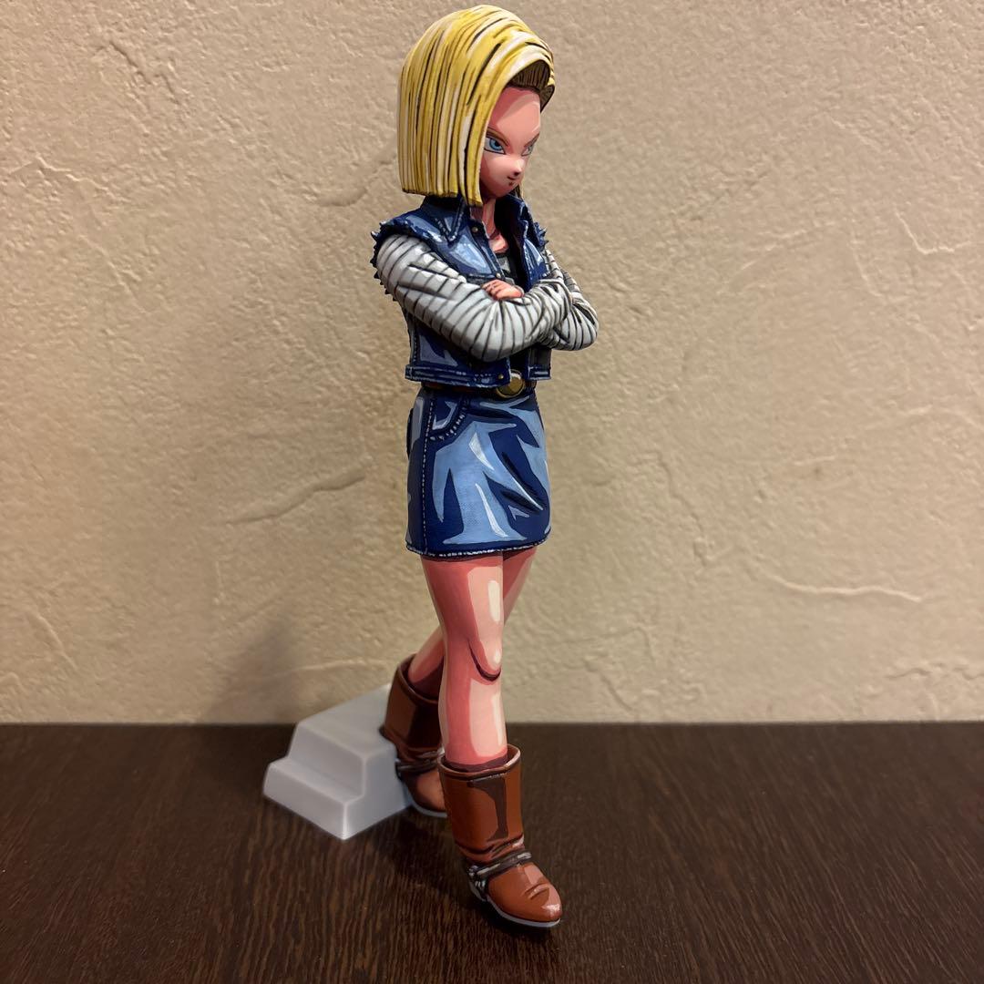 ドラゴンボールフィギュア人造人間18号THE出陣SOLID EDGE WORKS