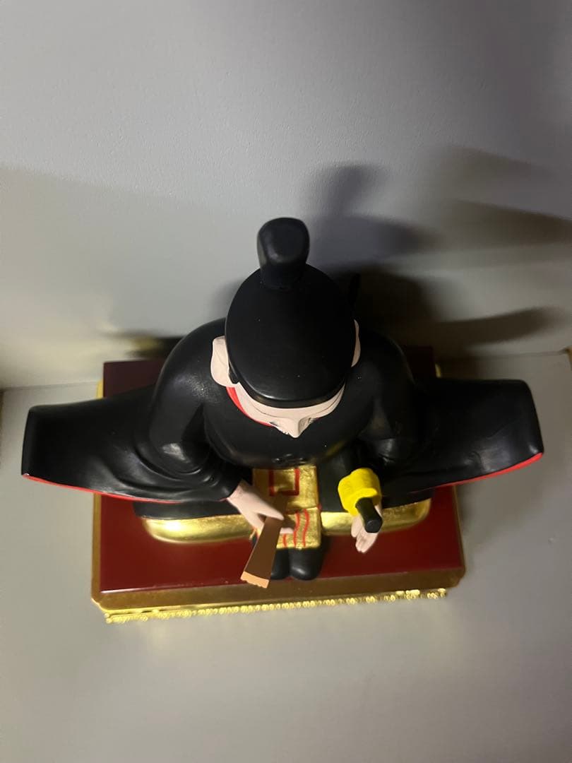 限定特別値引　菅原道真公　木彫り　彩色　天神様　学問の神様　大　23