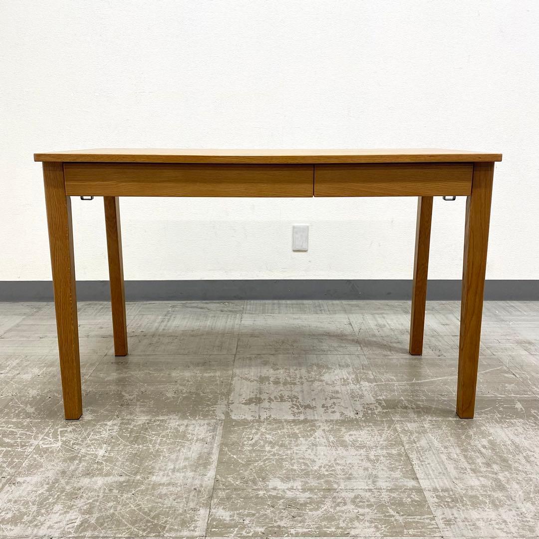 MUJI 無印良品 良品計画 木製デスク オーク材 ライティングデスク