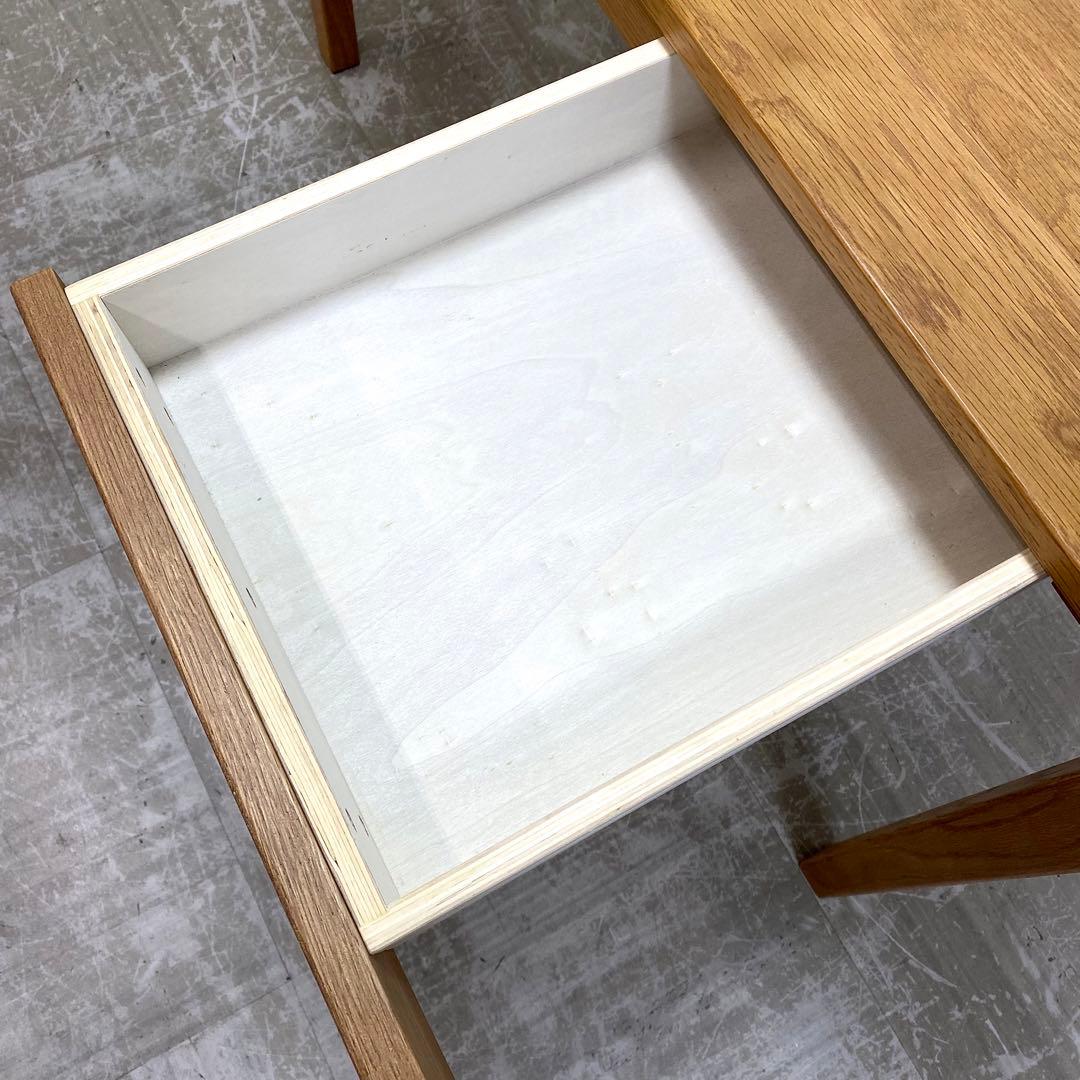 MUJI 無印良品 良品計画 木製デスク オーク材 ライティングデスク