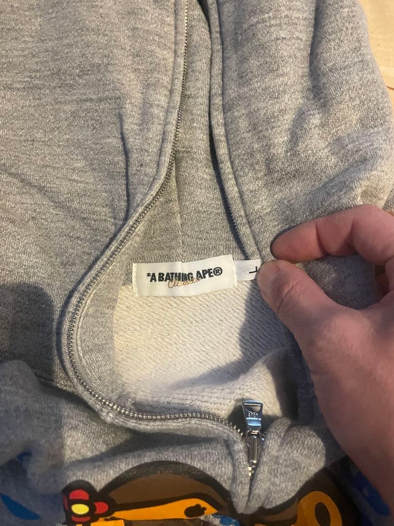 アベイシングエイプジップパーカー