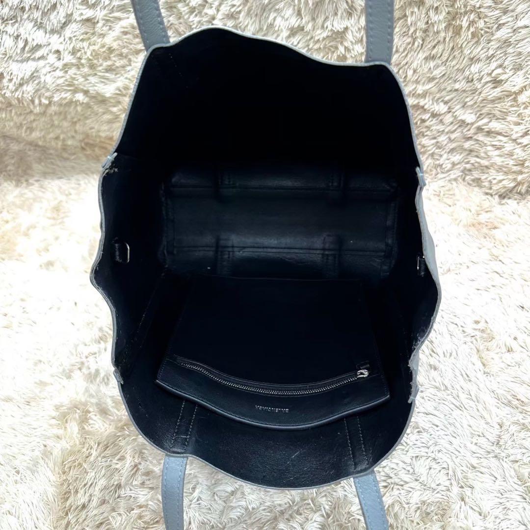 【美品】バレンシアガ トートバッグ ショルダーバッグ グレー エブリデイ