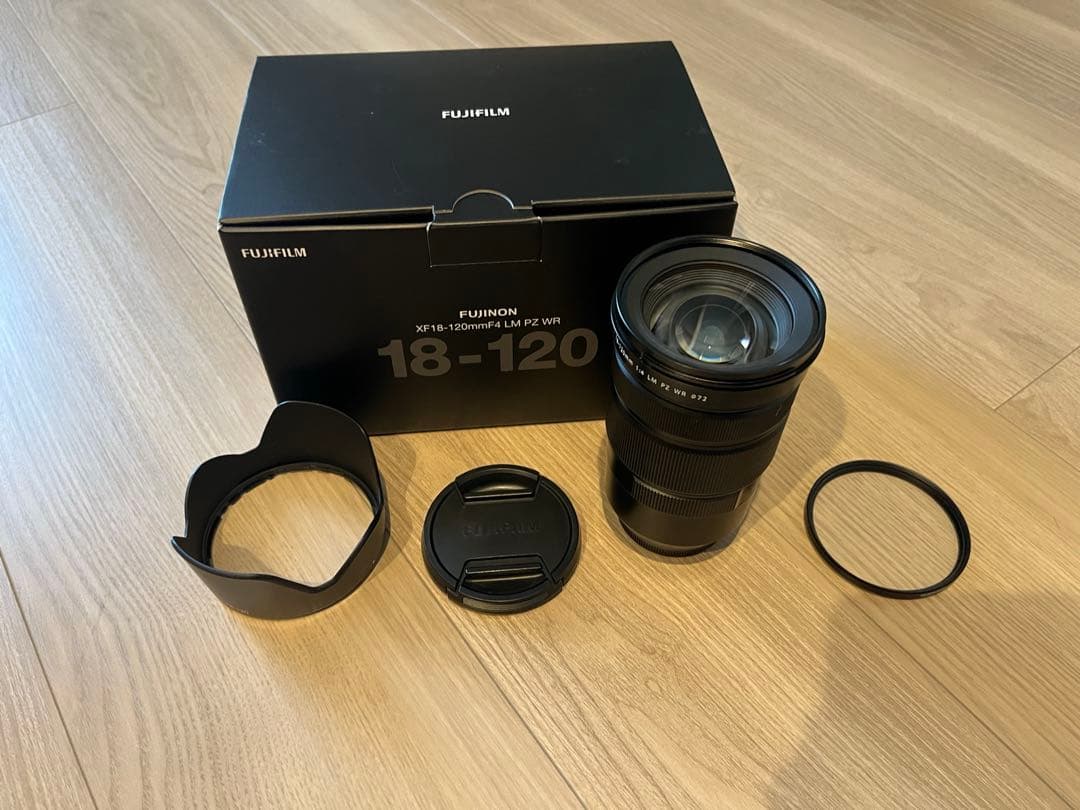 【美品】XF18-120mmF4 LM PZ WR（箱・レンズフィルター付き）