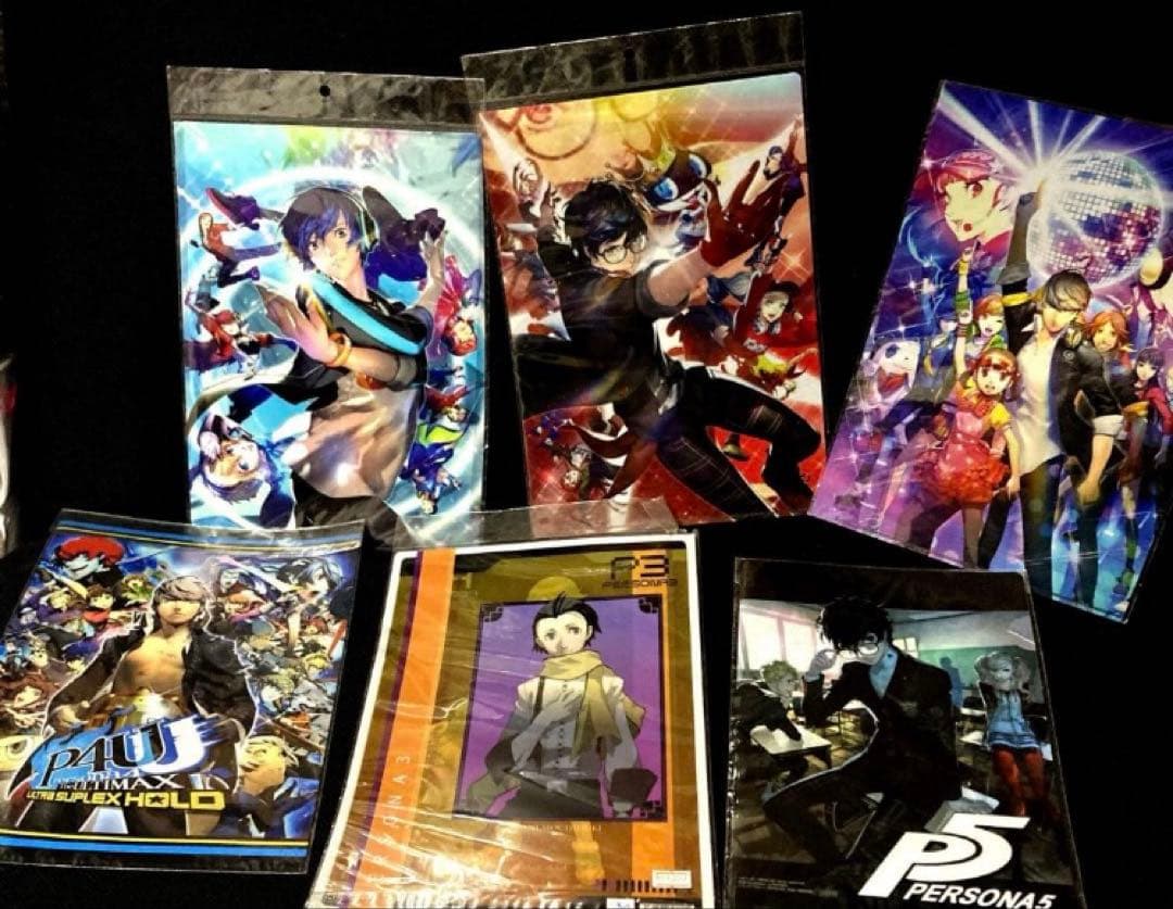 ペルソナ3 ペルソナ4 ペルソナ5 クリアファイル　12枚