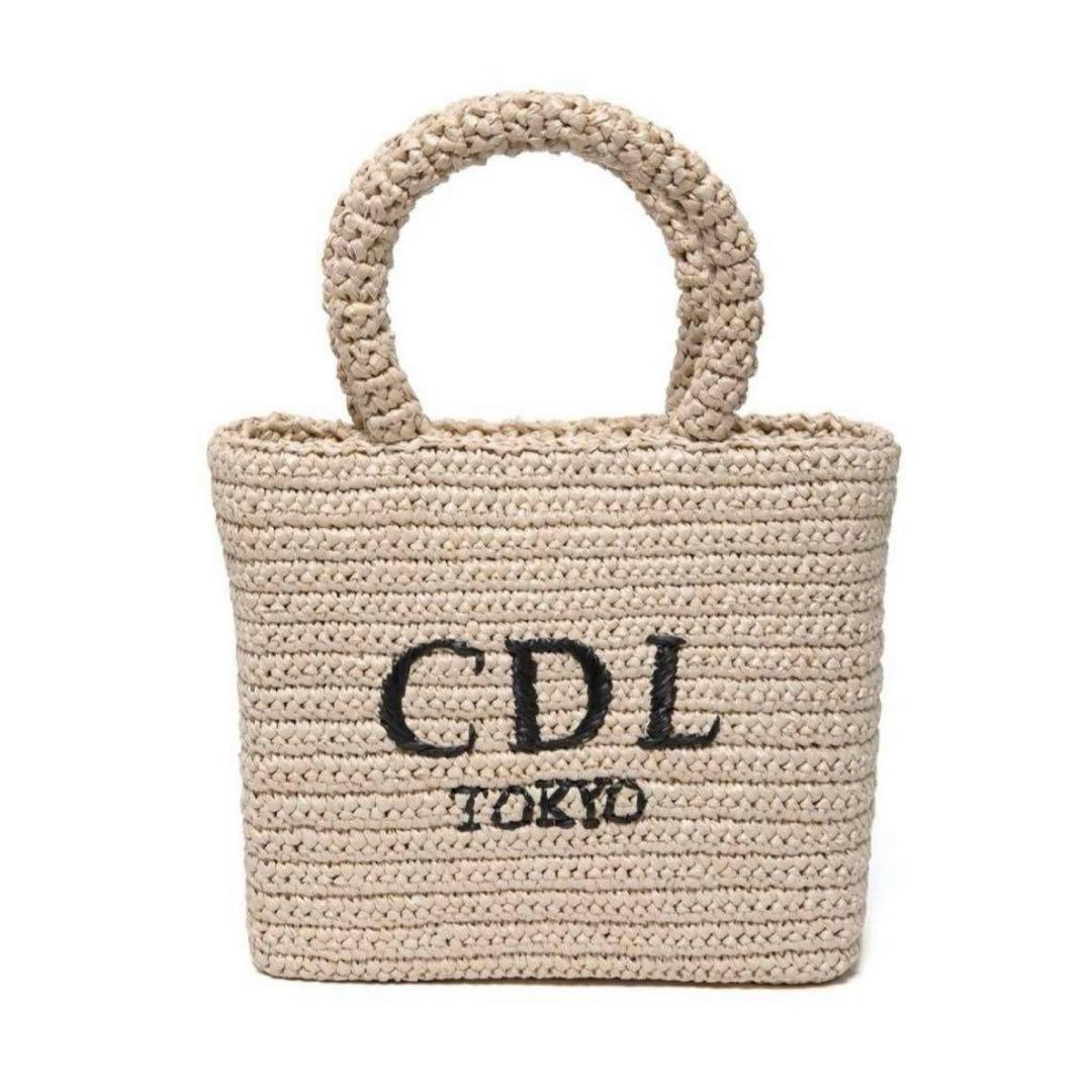 CDL Hand Stitched Mini Basket ベージュ