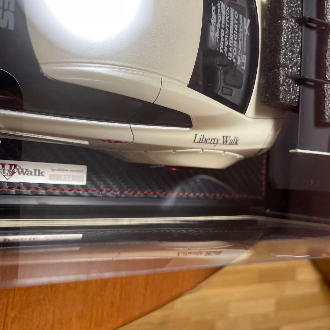 イグニッションモデル　1/18 LB WORKS GT-R R35