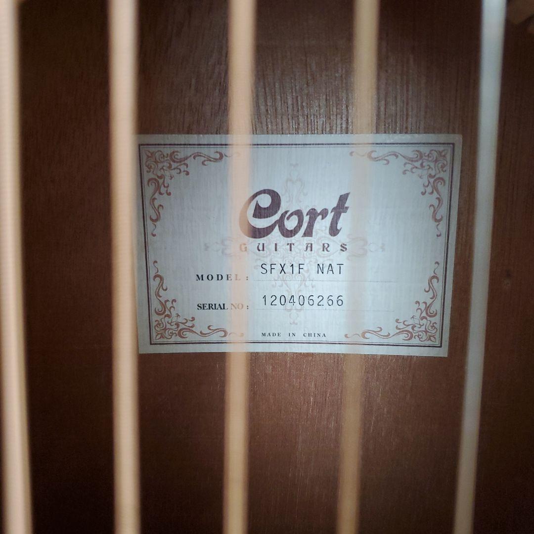 Cort SFX1F NAT TOP単板 エレアコ