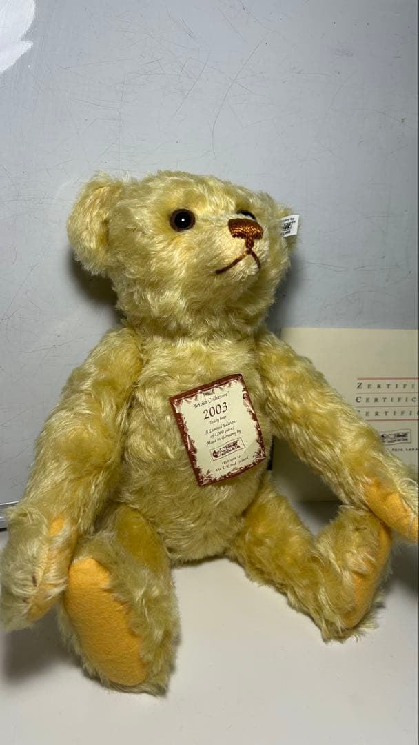 【激レア！】シュタイフ/シュタイフ UK限定 ブリティッシュコレクターズ2003