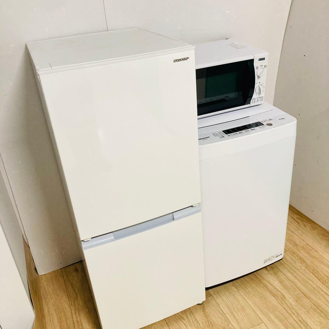 美品すぐに使える一人暮らし家電セット❗️大阪、大阪近郊配送と設置無料8
