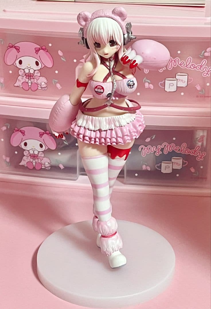 すーぱーそに子 グルーミー トリプルコラボ レースクイーン フィギュア 箱無し