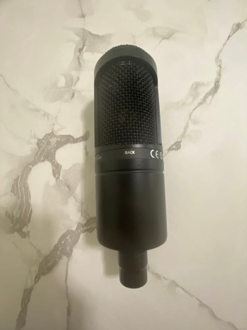 audio-technica AT2020 コンデンサーマイク＋マイクスタンド