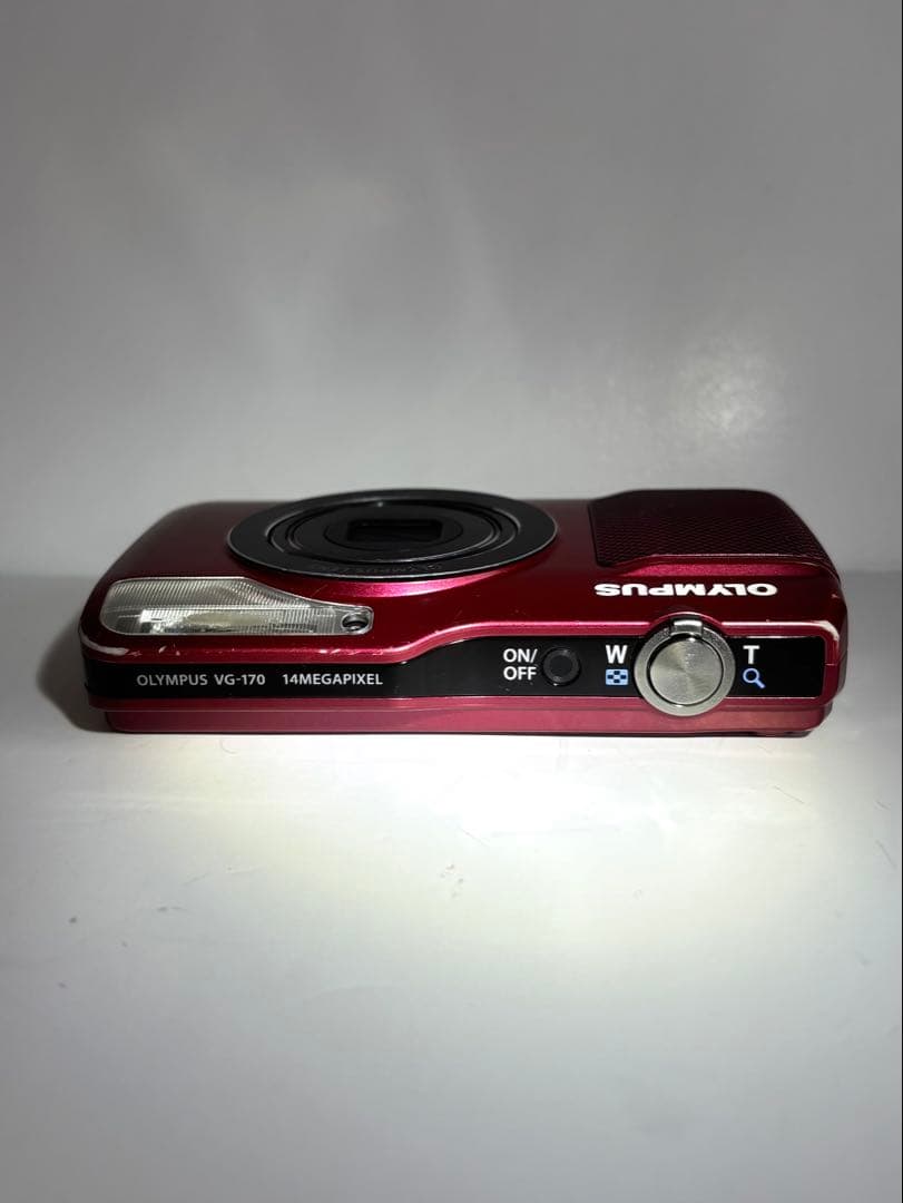 OLYMPUS VG-170 レッド 5倍光学ズーム