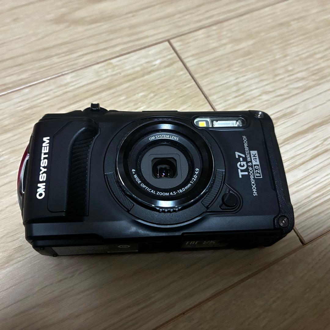 OM SYSTEM Tough TG-7 ブラック